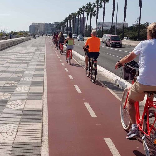 Foto de ciclistas en ruta por Las Palmas 8